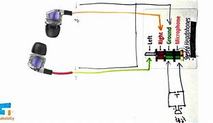 Image result for Headphone Jack with Mic and Volume Wiring-Diagram