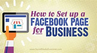 Image result for How to Set Up Facebook Business Page