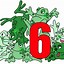 Image result for Number 6 Graphics