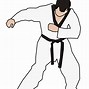 Image result for Taekwondo Silhouette