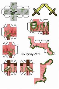 Image result for Minecraft Papercraft Zombie Pigman