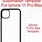 Image result for iPhone 11 Template for Sublimation