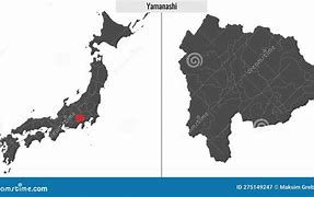 Image result for Yamanashi Japan Map