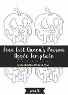 Image result for Poison Apple Template