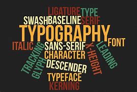Image result for Images for Typography