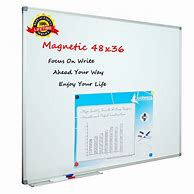 Image result for Magnetic Whiteboard 48 X 36