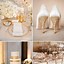 Image result for Champagne Gold and White Wedding
