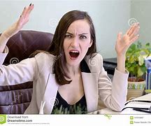 Image result for Angry Female Office Worker