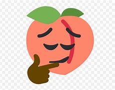 Image result for Peach Emoji Clear Background