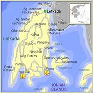 Image result for Lefkada Island Greece Map