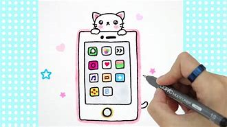 Image result for 3D Phone Drawing Easy Beauty'