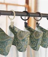 Image result for How to Hang Curtain Rings