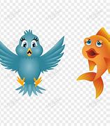 Image result for Birds and Fish Cartoon