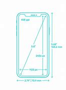 Image result for iPhone X Size Guide