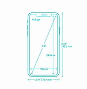 Image result for iphone x back dimension
