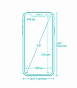 Image result for iPhone 10 Size in Inches Display