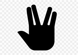Image result for Spock Hand Gesture