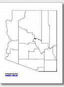 Image result for Arizona County Map Outline