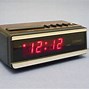 Image result for vintage digital alarm clocks color