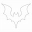 Image result for Cartoon Bat Outline