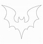 Image result for Bat Outline Black Background