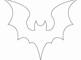 Image result for Printable Bat Shapes