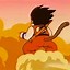 Image result for Baby Goku On Cloud