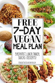 Image result for 7-Day Vegan Meal Plan