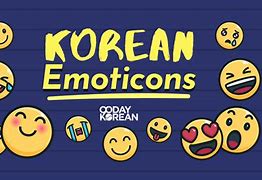 Image result for Korean Emoticons