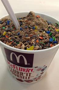 Image result for Large M&M McFlurry