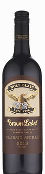 Image result for Wolf Blass Shiraz Brown Label Classic Shiraz