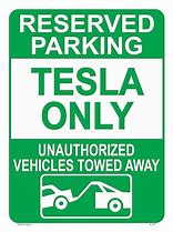 Image result for Tesla Sign