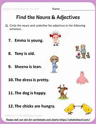 Image result for Adjective Activities for Kids