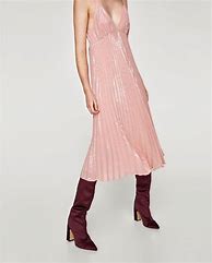 Image result for Zara Pleated Dress