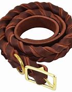 Image result for Braided Leather Dog Leashes