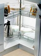 Image result for Stainless Steel Lazy Susan