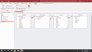 Image result for Microsoft Access Relationships