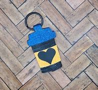 Image result for 3D Faux Leather Keychain Templates