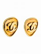 Image result for Chanel Logo Earrings