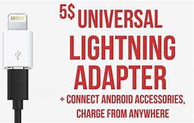 Image result for Lightning Adapter for Android