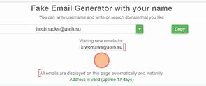 Image result for A Fake Email-Address