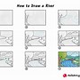Image result for Easy Drawing of River