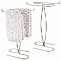 Image result for Small Decorative Guest Towel Holder