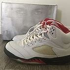 Image result for Jordan 5 Fire Red Size 13
