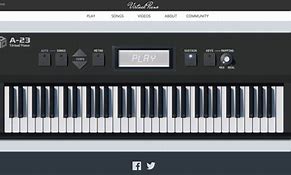 Image result for Piano Keyboard 2D