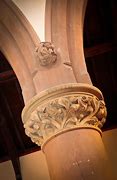 Image result for Pillar with Statue Gothic