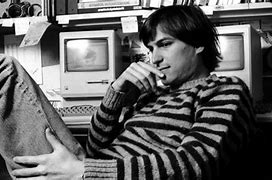 Image result for Steve Jobs at a Desk