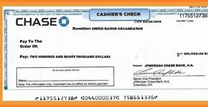 Image result for Chase Bank Check