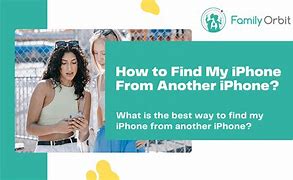 Image result for Find My iPhone From Another iPhone