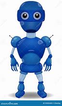 Image result for Blue Robot Cartoon